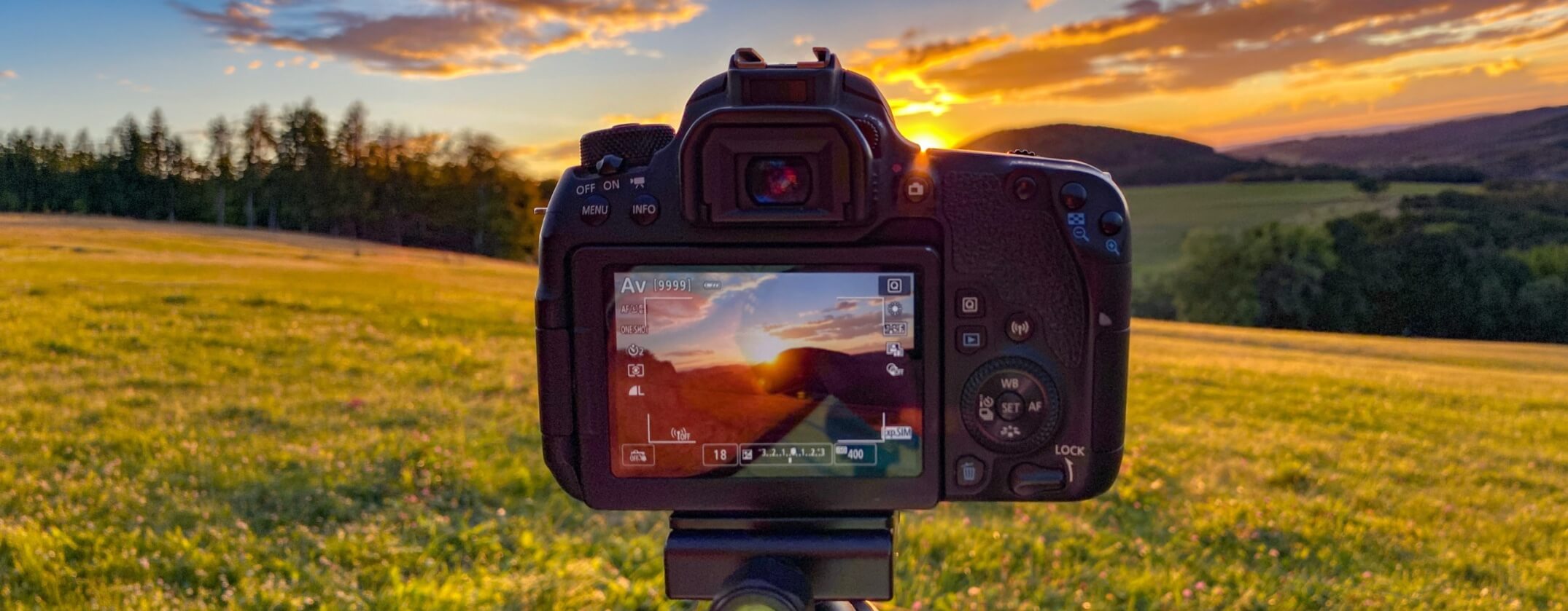 Ein Fotograf beim Fotografien