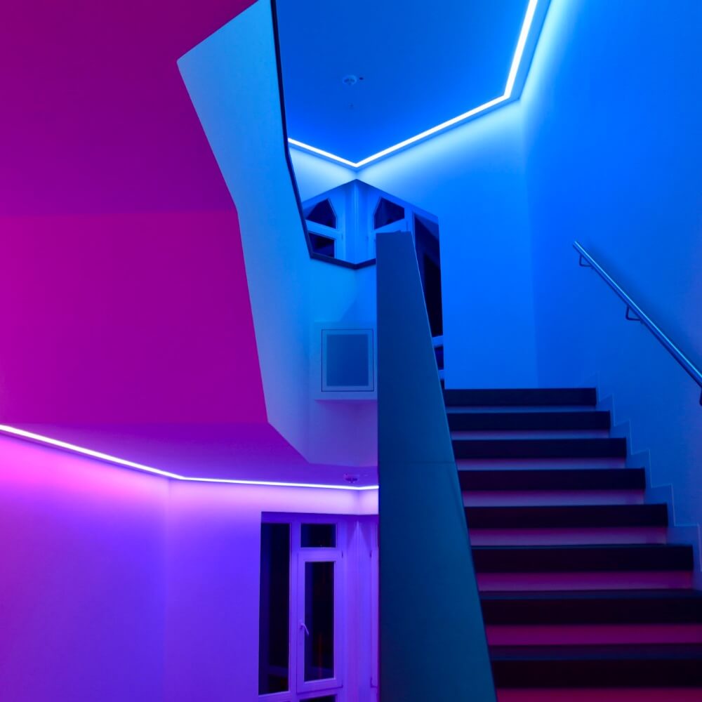 Neon Treppenhaus