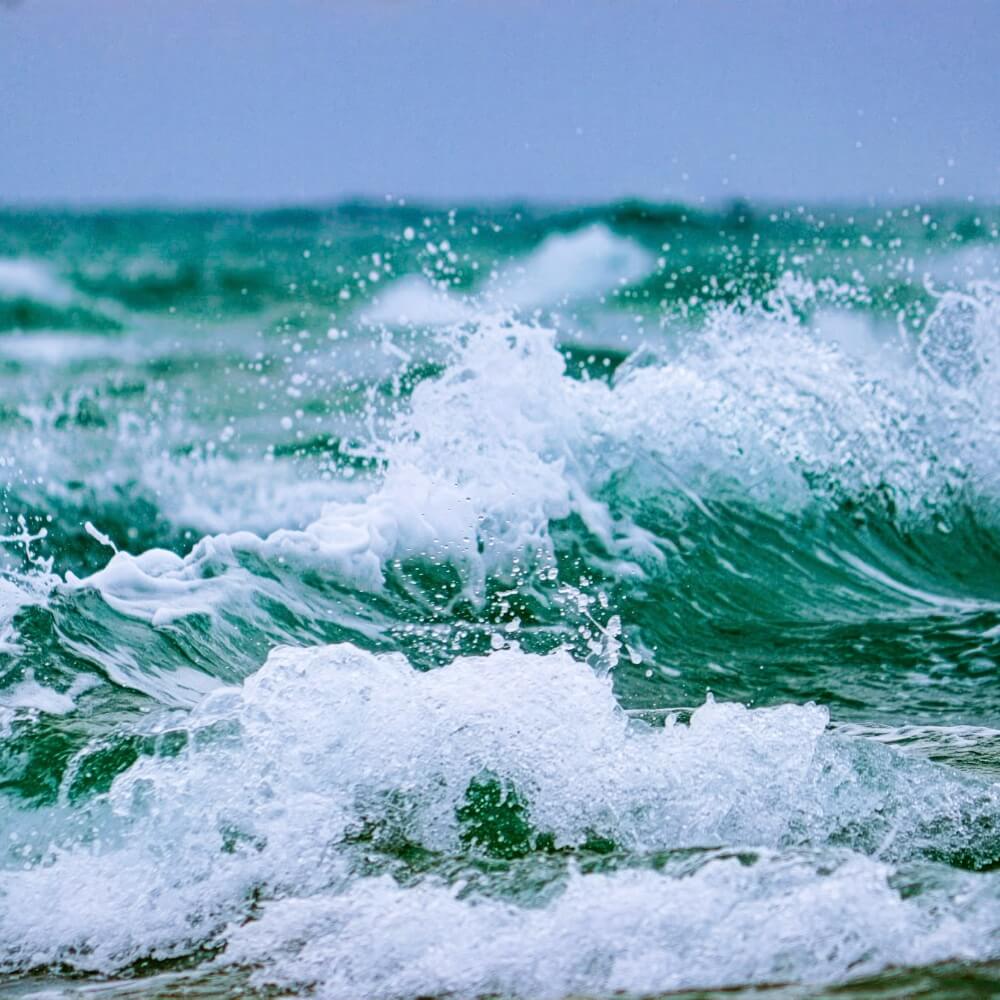 Welle in Skagen